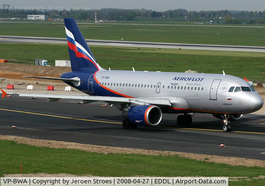 VP-BWA, 2003 Airbus A319-111 C/N 2052, .