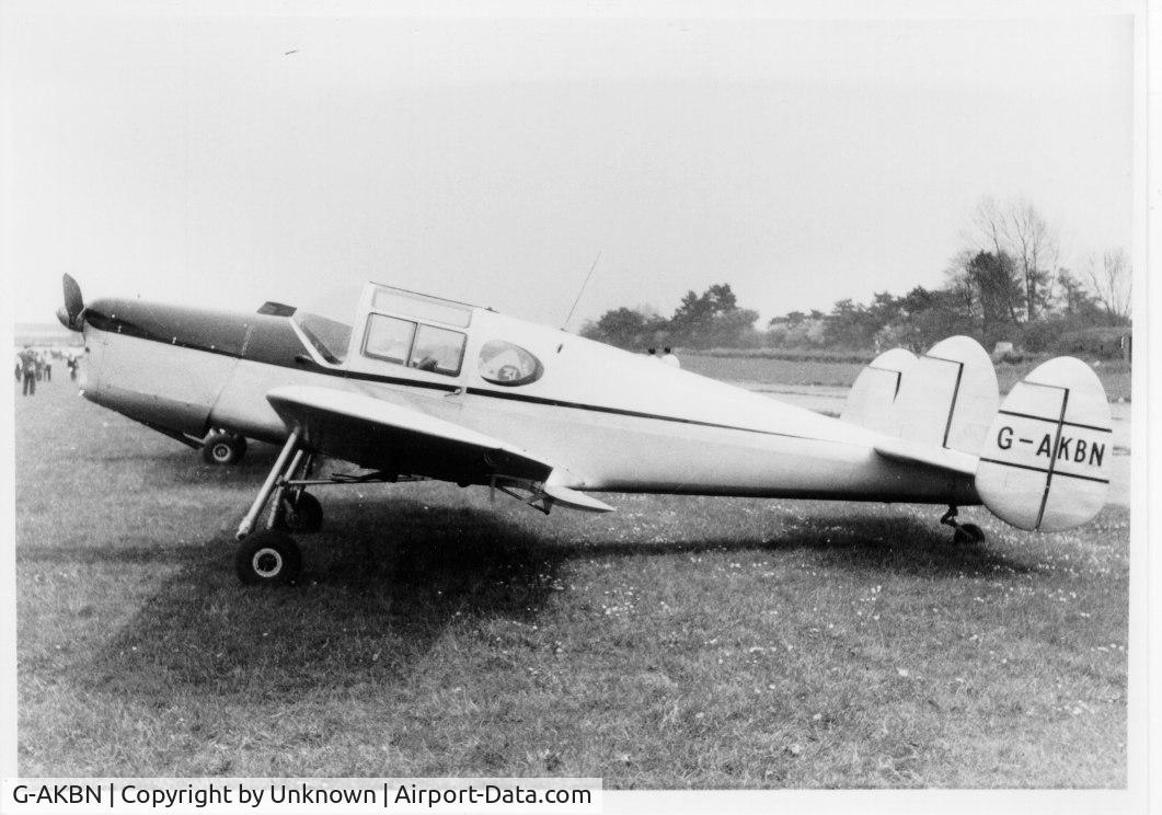 G-AKBN, 1947 Miles M38 Messenger 2A C/N 6377, KBN