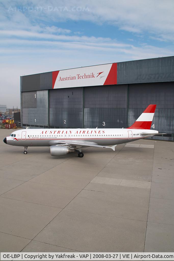 OE-LBP, 1998 Airbus A320-214 C/N 797, Austrian Airlines Airbus 320 in retro colors