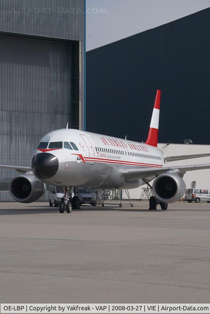 OE-LBP, 1998 Airbus A320-214 C/N 797, Austrian Airlines Airbus 320 in retro colors