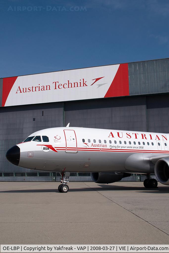 OE-LBP, 1998 Airbus A320-214 C/N 797, Austrian Airlines Airbus 320 in retro colors