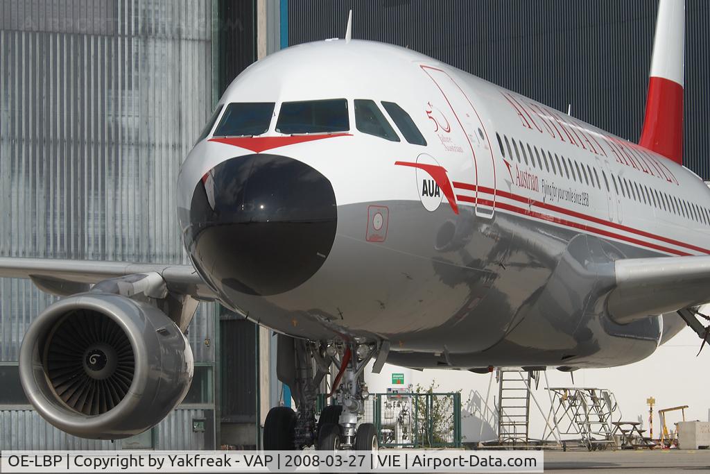 OE-LBP, 1998 Airbus A320-214 C/N 797, Austrian Airlines Airbus 320 in retro colors