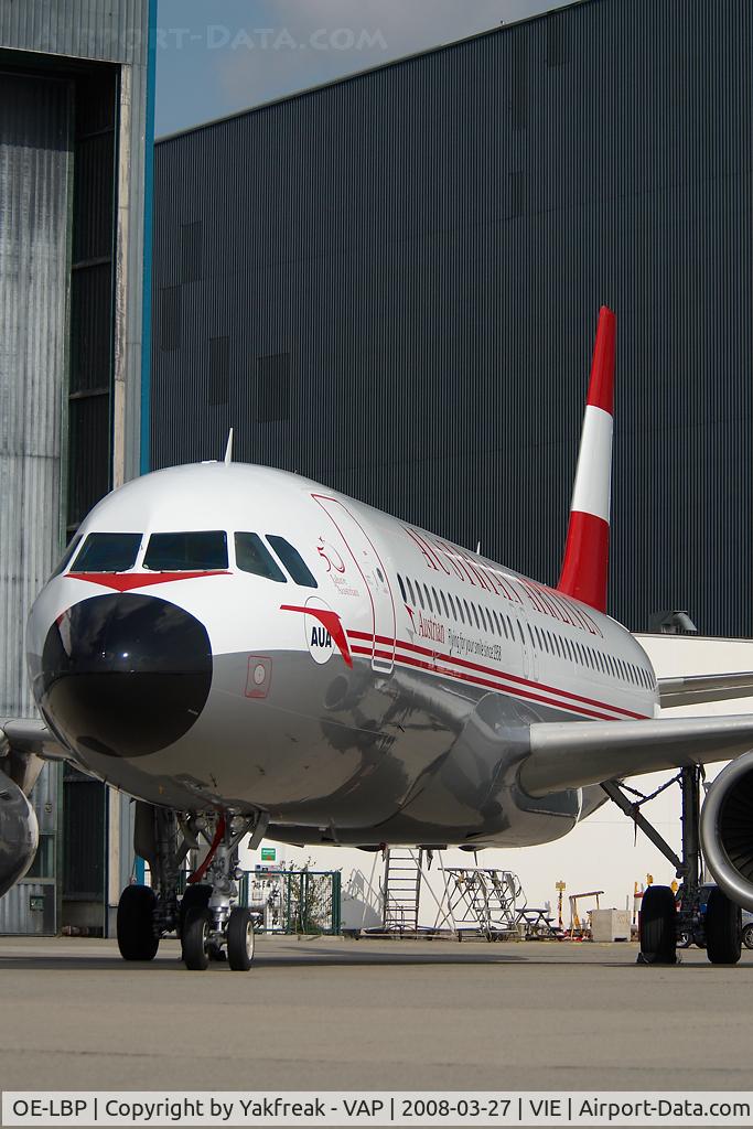 OE-LBP, 1998 Airbus A320-214 C/N 797, Austrian Airlines Airbus 320 in retro colors
