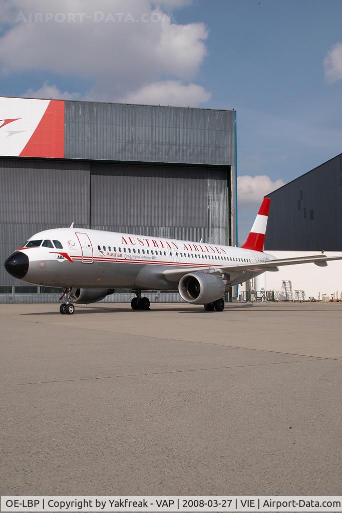 OE-LBP, 1998 Airbus A320-214 C/N 797, Austrian Airlines Airbus 320 in retro colors