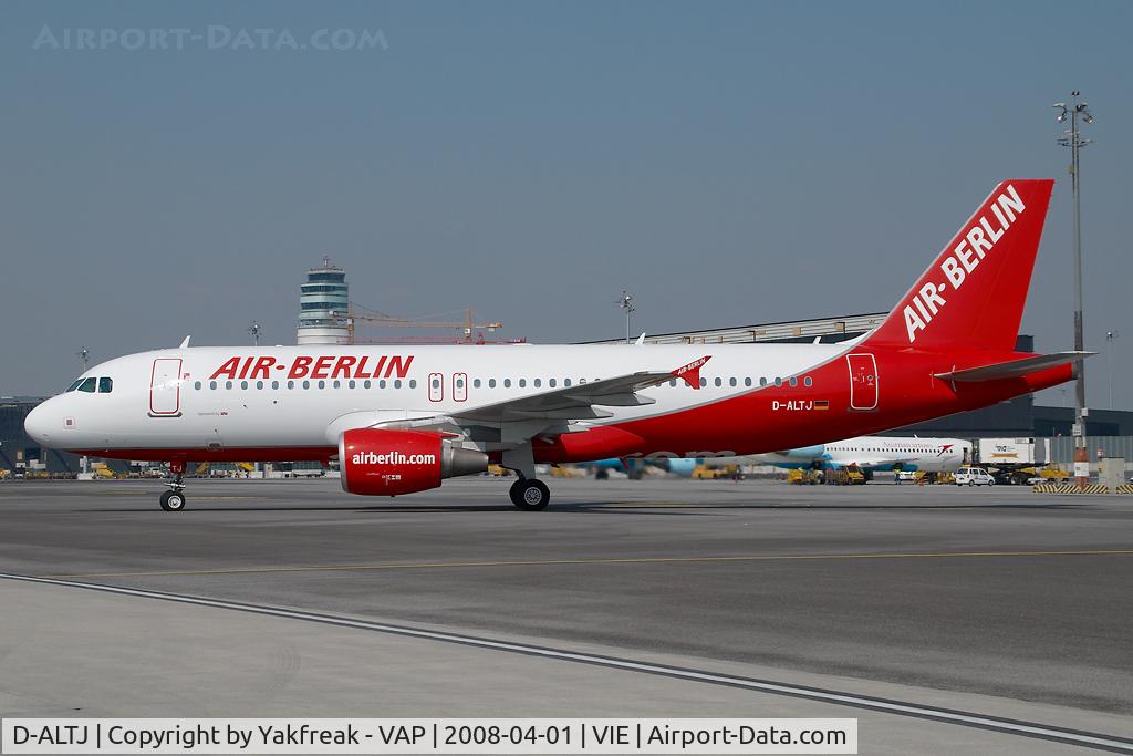 D-ALTJ, 2002 Airbus A320-214 C/N 1838, Air Berlin Airbus 320