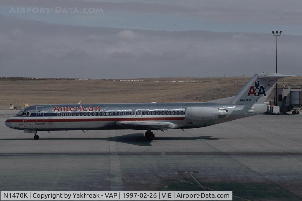 N1470K, 1994 Fokker 100 (F-28-0100) C/N 11506, American Airlines Fokker 100
