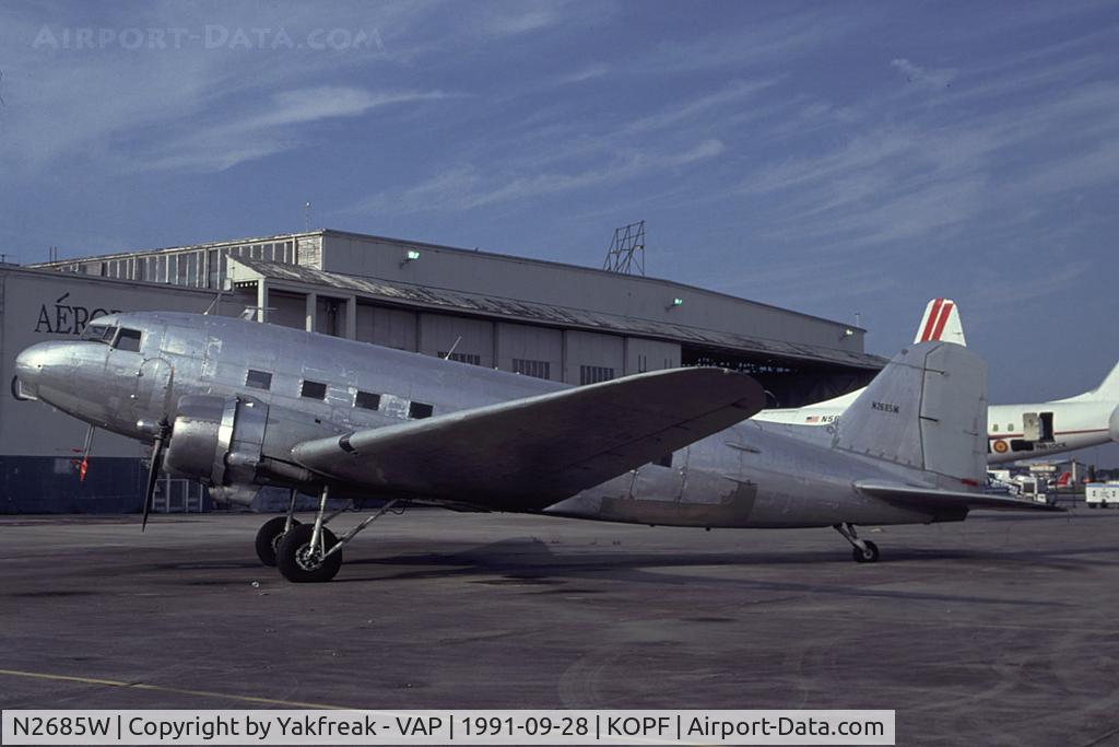 N2685W, Douglas C-47 Dakota 4 C/N 16262/33010, Douglas DC3