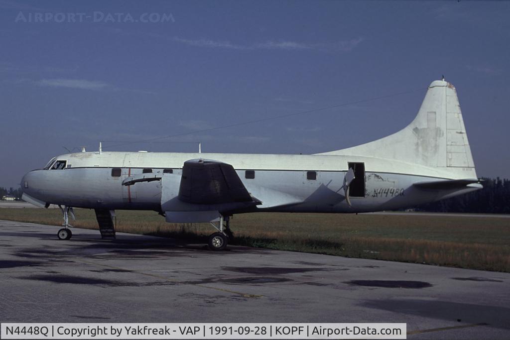 N4448Q, 1953 Convair VT-29D C/N 5205, Convair 240