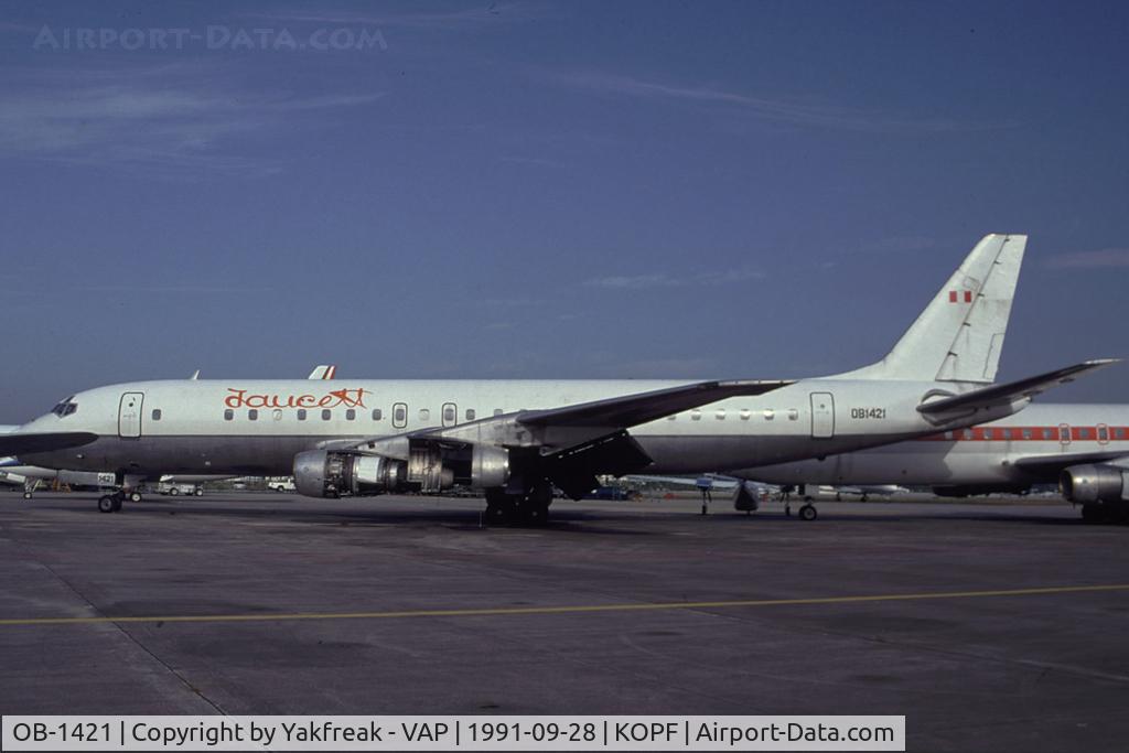 OB-1421, Douglas DC-8-52 C/N 45752, Faucett Douglas DC8-50