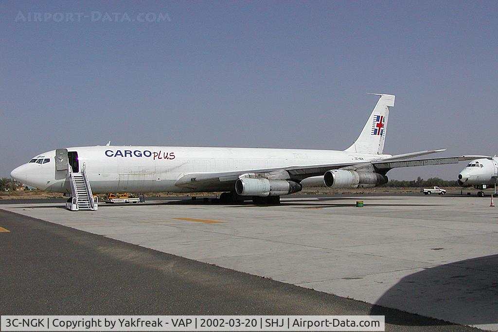 3C-NGK, 1967 Boeing 707-399C C/N 19415, Cargo Plus Boeing 707