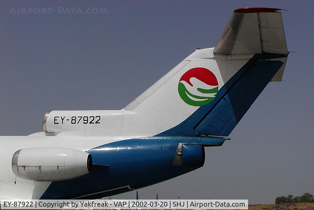 EY-87922, 1977 Yakovlev Yak-40 C/N 9731355, Tajikistan Airlines Yakovlev 40