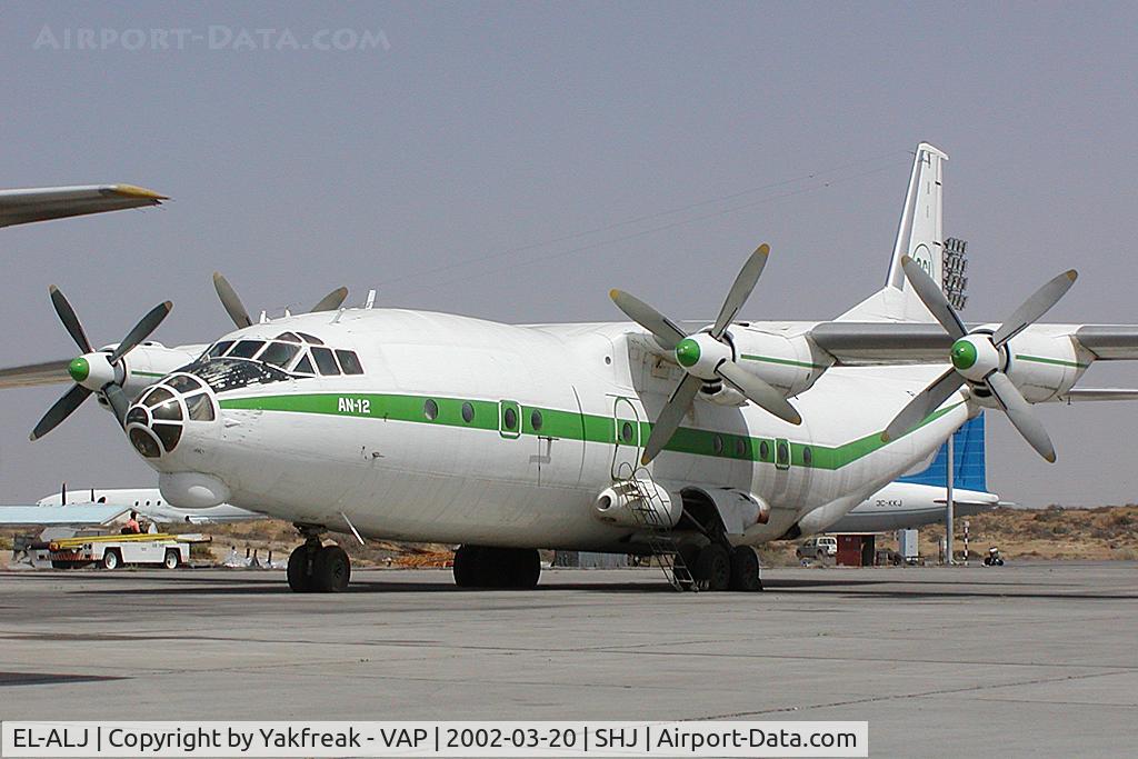 EL-ALJ, Antonov An-12BP C/N 8346202, Santa Cruz Imperial Antonov 12