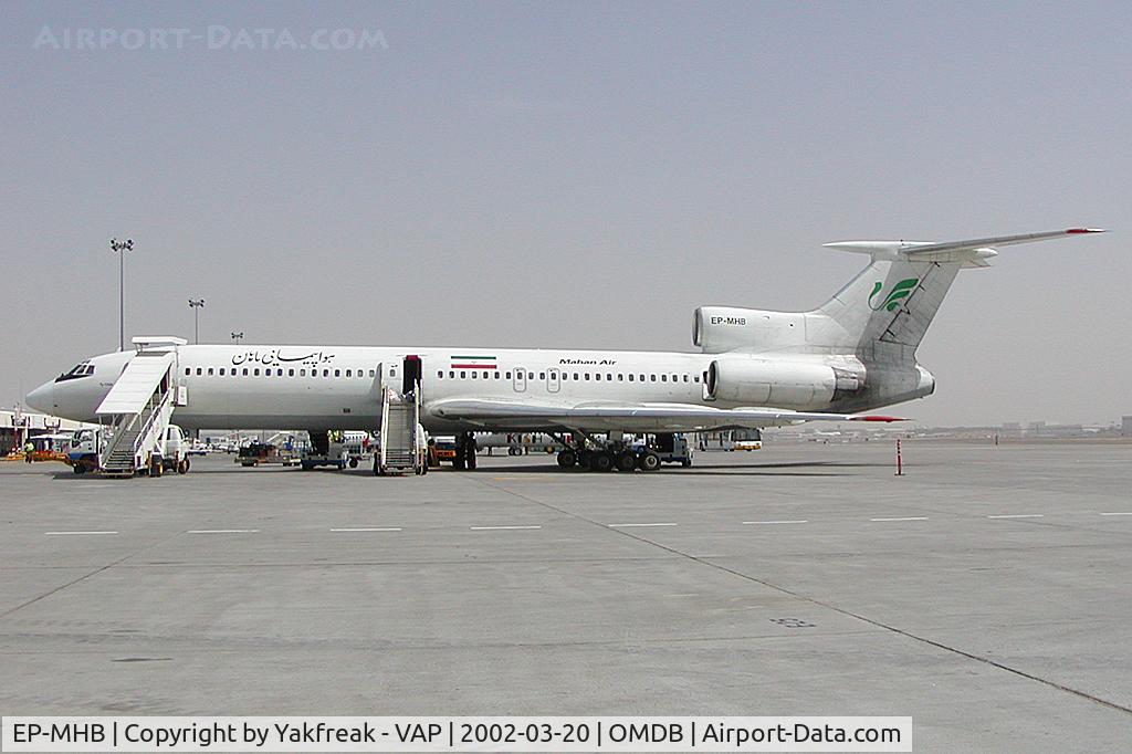 EP-MHB, 1992 Tupolev Tu-154M C/N 92A907, Mahan Air Tupolev 154