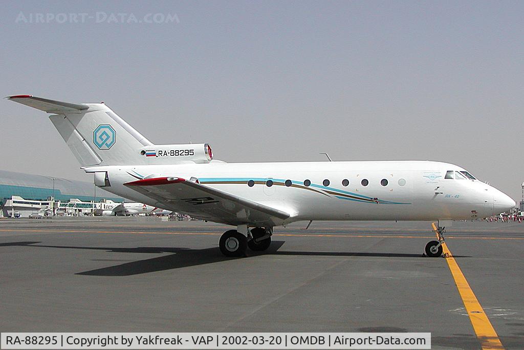 RA-88295, 1973 Yakovlev Yak-40 C/N 29-13, Yakservice Yakovlev 40