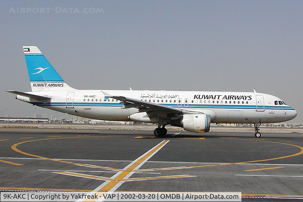 9K-AKC, 1991 Airbus A320-212 C/N 0195, Kuwait Airways Airbus 320