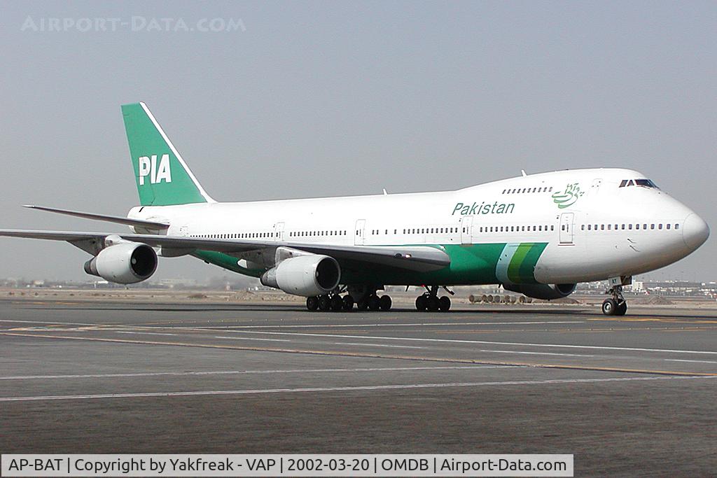 AP-BAT, 1980 Boeing 747-240B C/N 22077, Pakistan Airlines Boeing 747-200