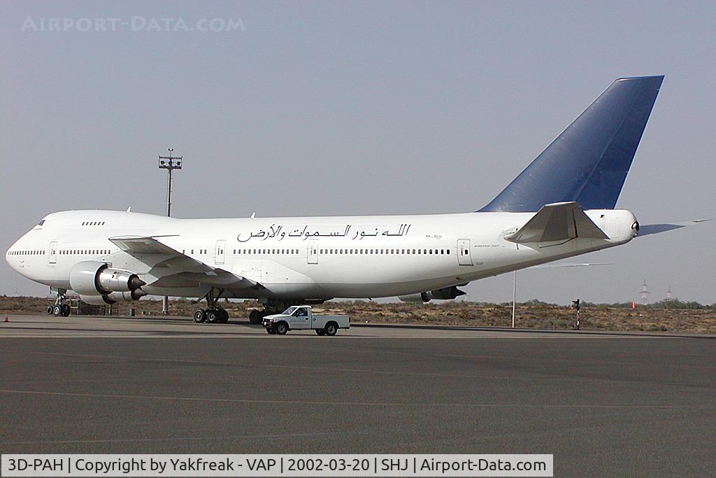 3D-PAH, 1971 Boeing 747-246B C/N 20333, Gulf Falcon Boeing 747