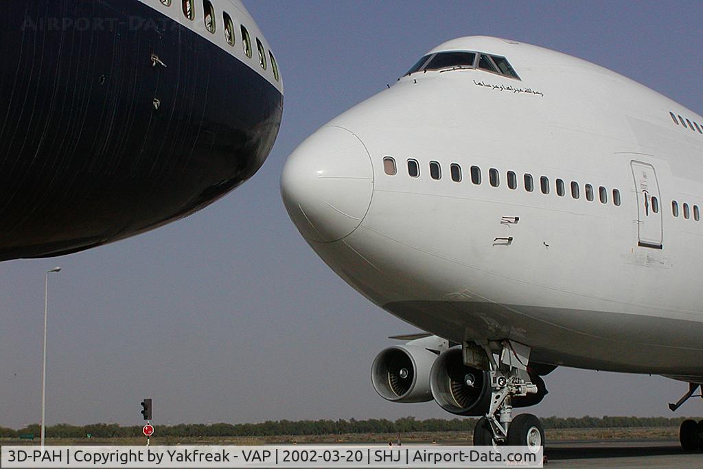 3D-PAH, 1971 Boeing 747-246B C/N 20333, Gulf Falcon Boeing 747