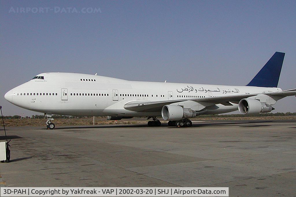 3D-PAH, 1971 Boeing 747-246B C/N 20333, Gulf Falcon Boeing 747