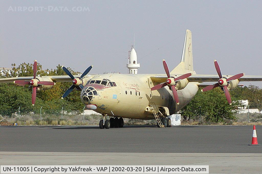 UN-11005, Antonov An-12BP C/N 5342802, Varty Pacific Antonov 12