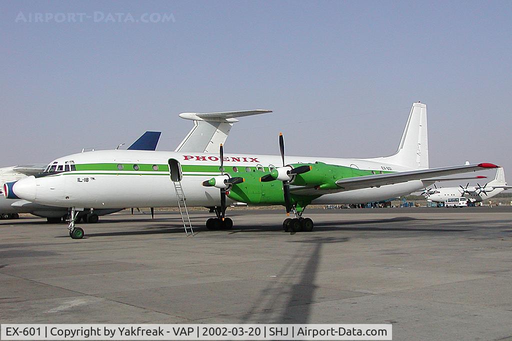 EX-601, Ilyushin Il-18E C/N 185008601, Phoenix Iljushin 18