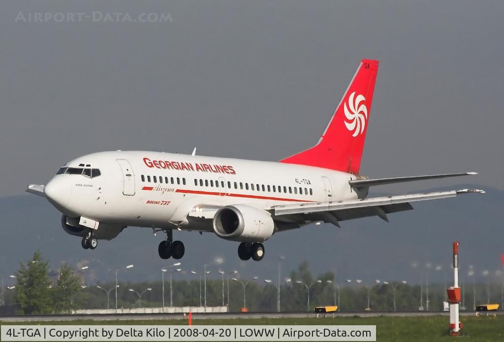 4L-TGA, 1991 Boeing 737-529 C/N 25218, GEORGIAN AIRLINES Boeing 737-529