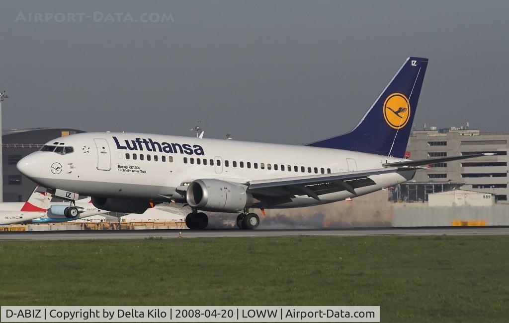 D-ABIZ, 1991 Boeing 737-530 C/N 25244, Lufthansa