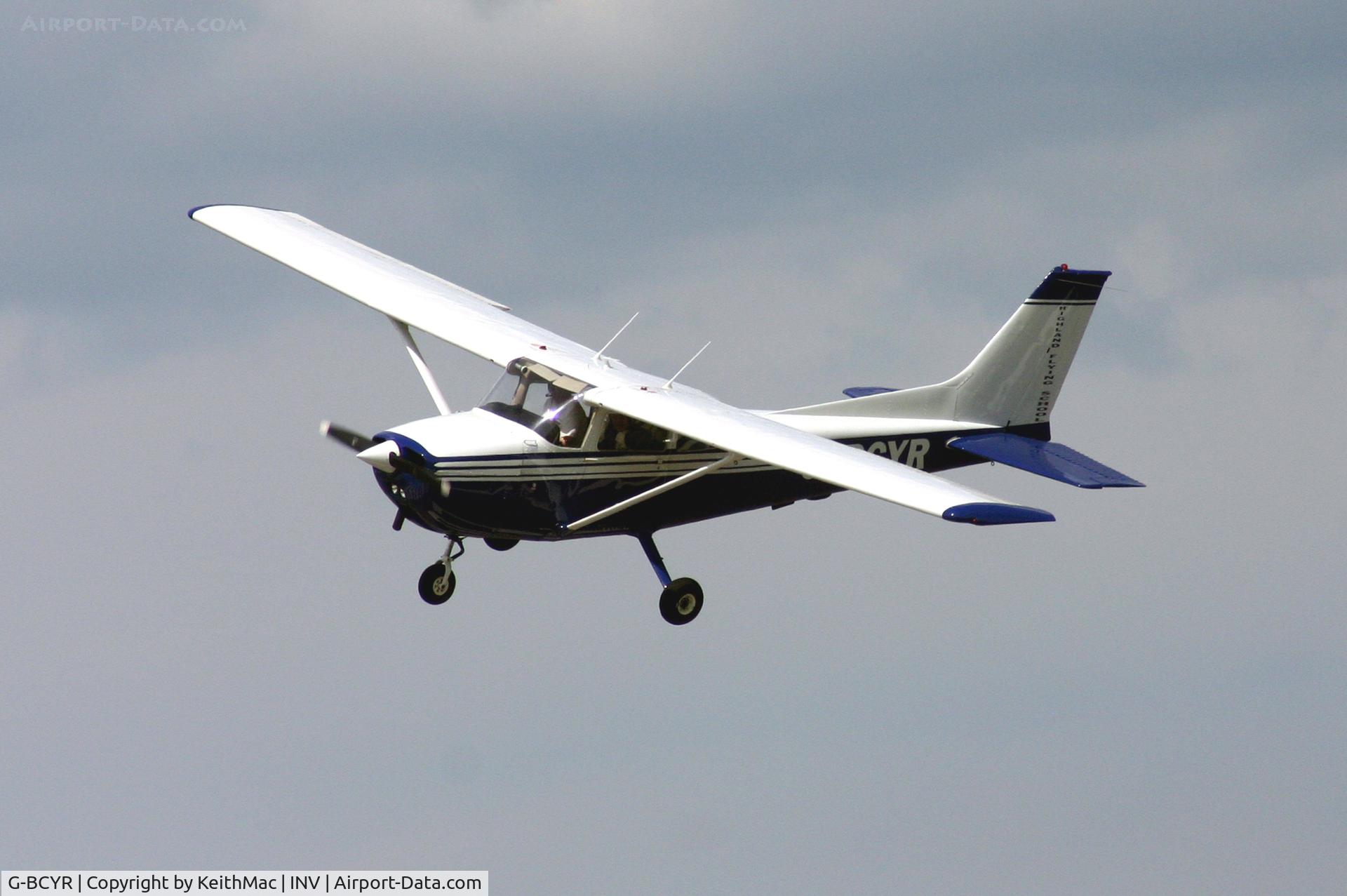 G-BCYR, 1975 Reims F172M Skyhawk Skyhawk C/N 1288, Highland Flying School's G-BCYR at Inverness 2006.