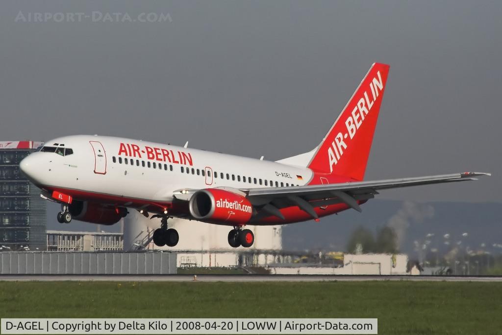 D-AGEL, 1997 Boeing 737-75B C/N 28110, AIR BERLIN