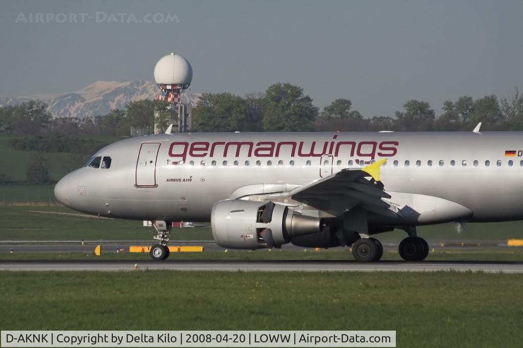 D-AKNK, 1999 Airbus A319-112 C/N 1077, GERMANWINGS  A319