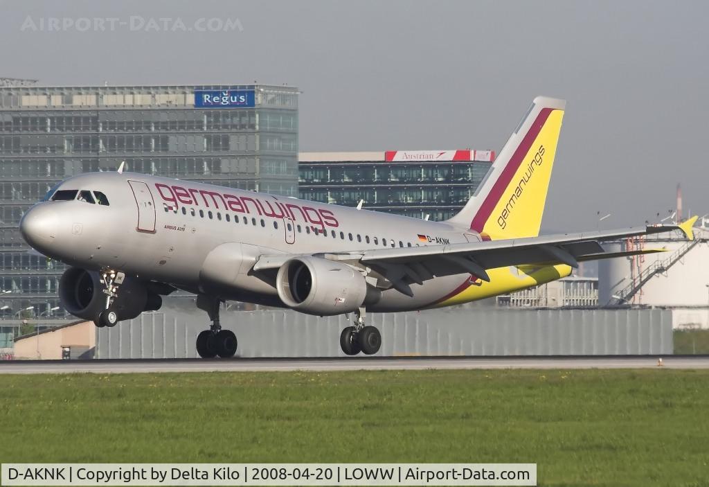 D-AKNK, 1999 Airbus A319-112 C/N 1077, GERMANWINGS  A319