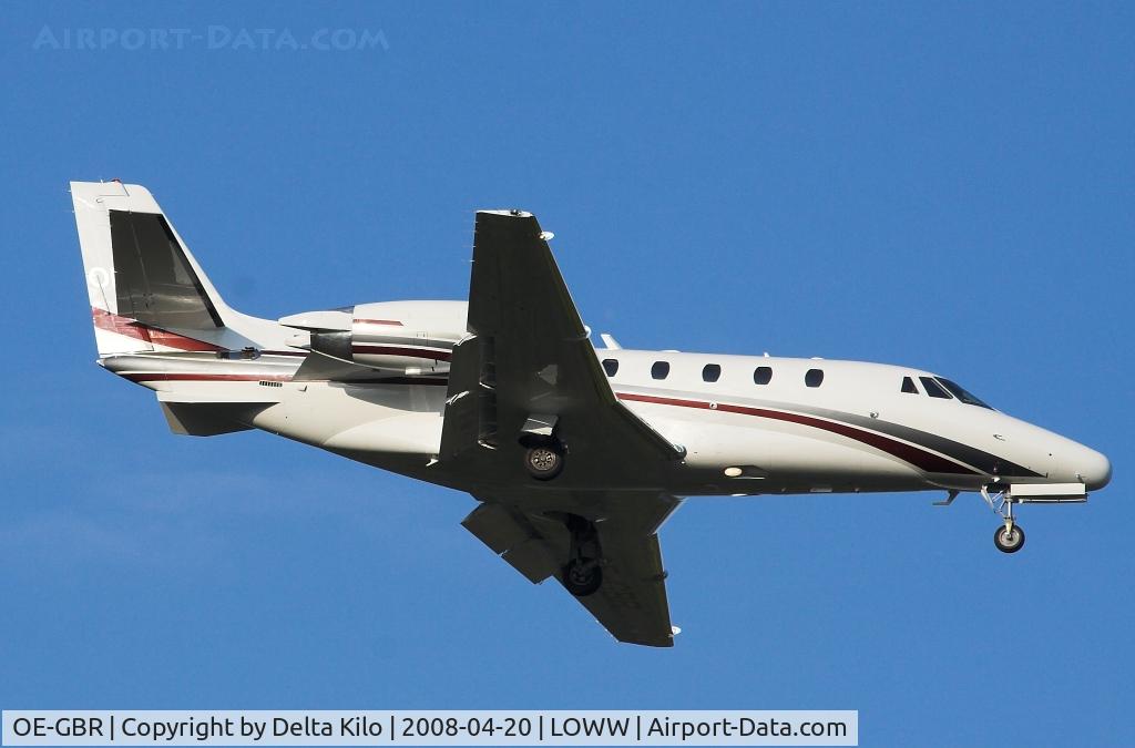 OE-GBR, 2007 Cessna 560XL C/N 560-5749, private Cessna Citation 560XL