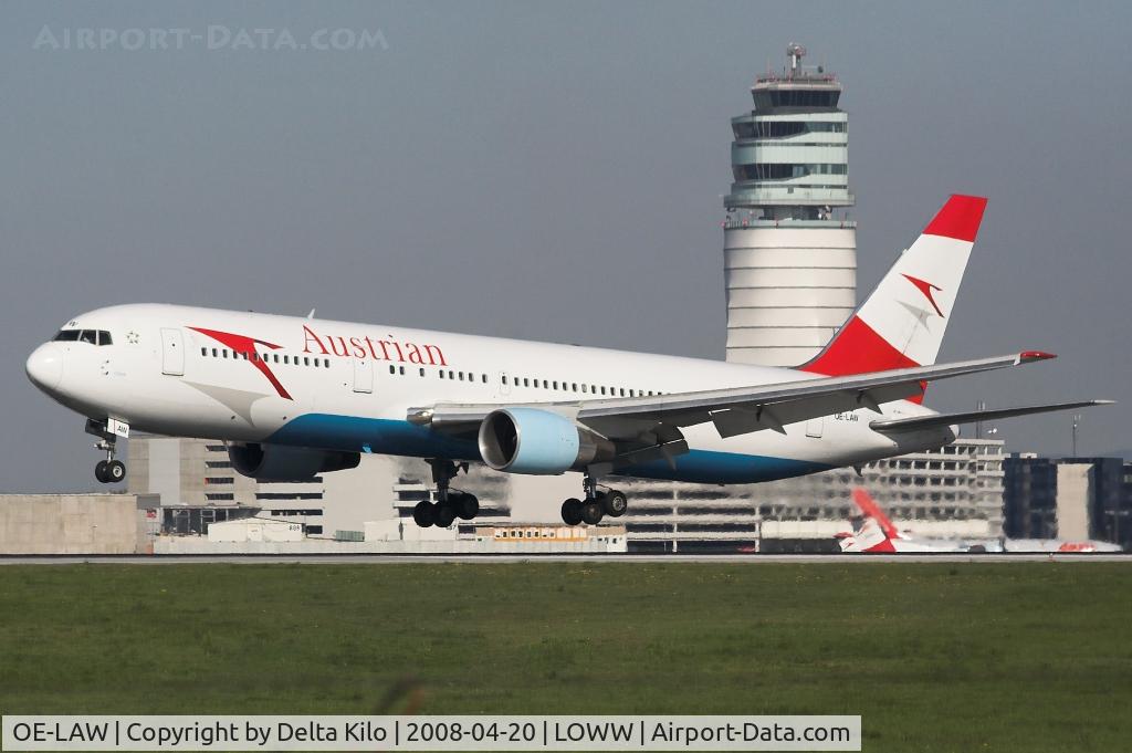 OE-LAW, 1992 Boeing 767-3Z9/ER C/N 26417, AUSTRIAN