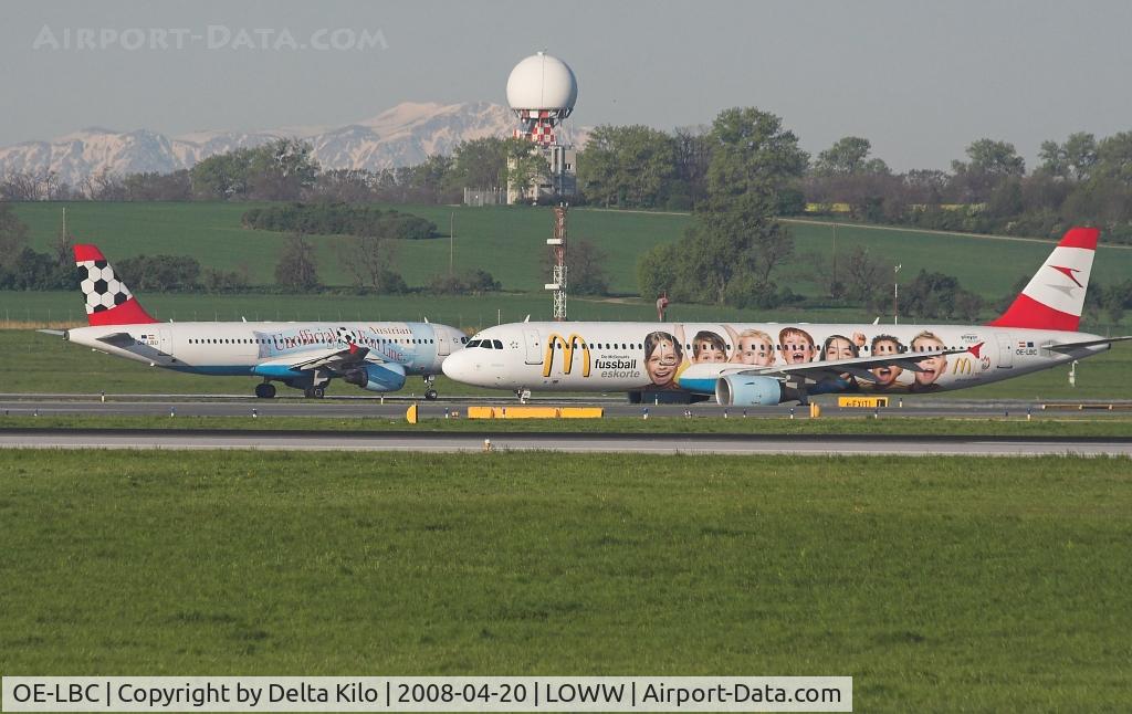 OE-LBC, 1996 Airbus A321-111 C/N 581, AUSTRIAN