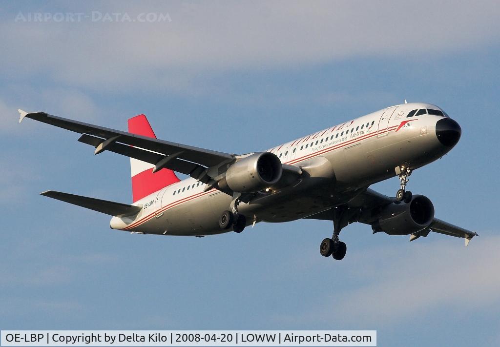 OE-LBP, 1998 Airbus A320-214 C/N 797, AUSTRIAN RETRO A320