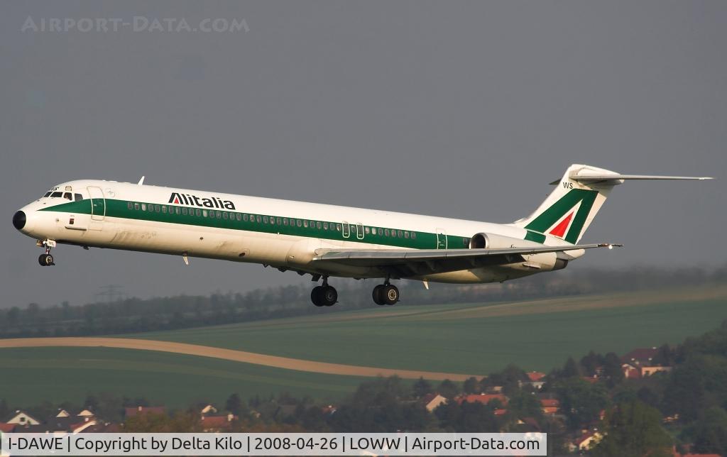 I-DAWE, 1983 McDonnell Douglas MD-82 (DC-9-82) C/N 49193/1127, Alitalia   MD82