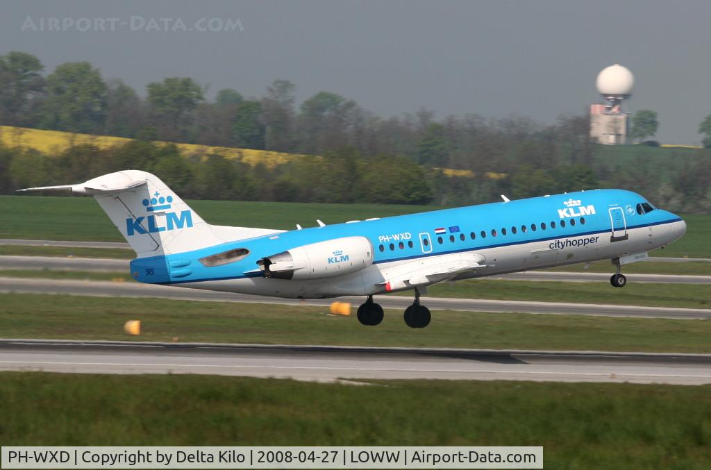 PH-WXD, 1995 Fokker 70 (F-28-0070) C/N 11563, KLM Fokker 28