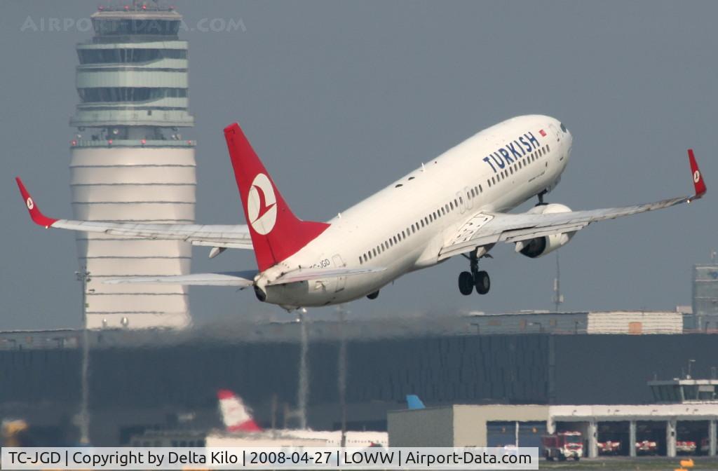 TC-JGD, 2001 Boeing 737-8F2 C/N 29788, Turkish Airlines  Boeing 737-8F2