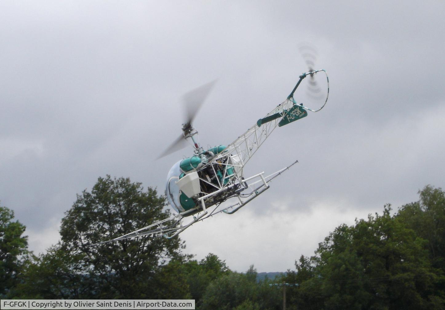 F-GFGK, Bell 47G-2 C/N 1990, Chavot France 2005