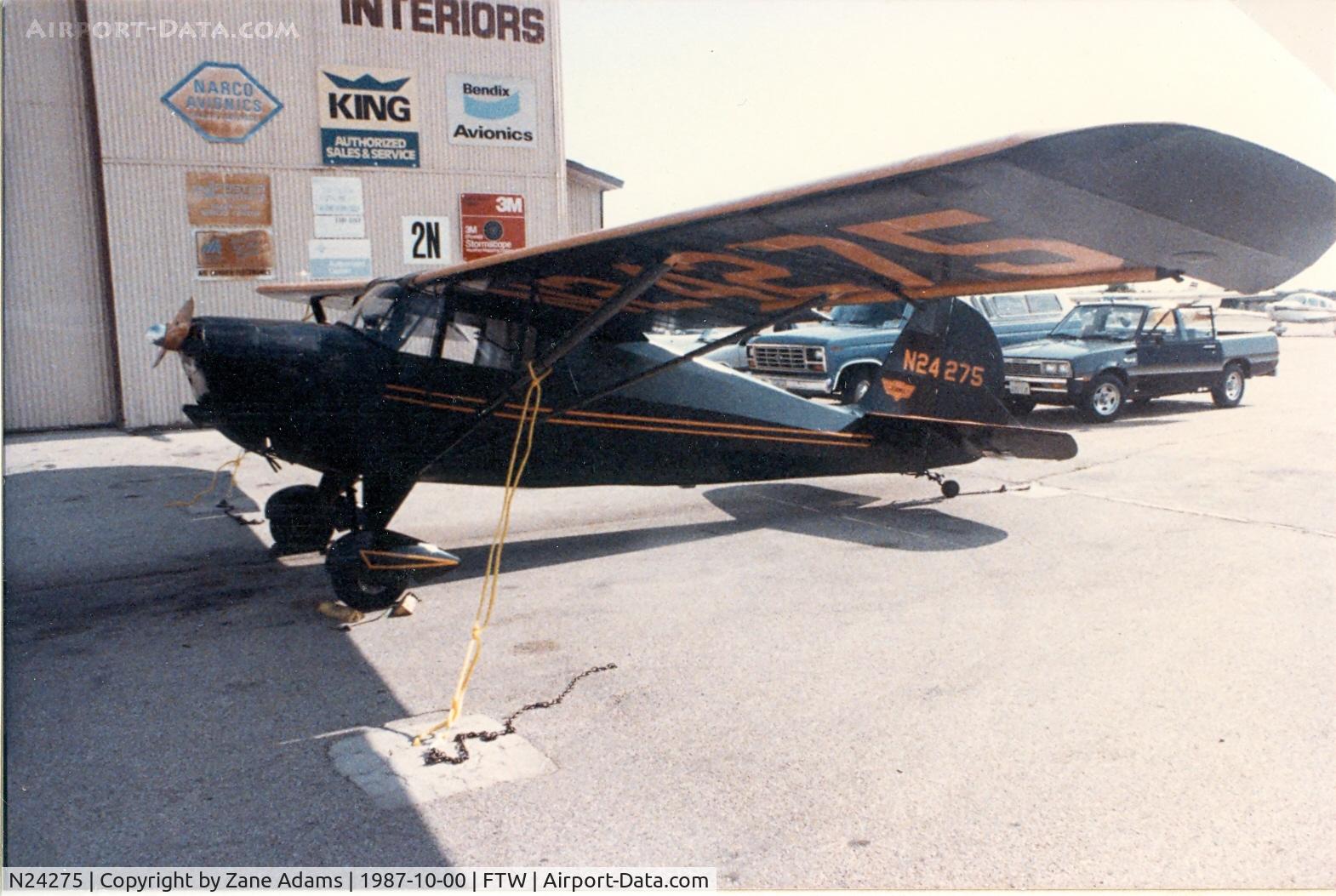 N24275, Aeronca 65-CA Super Chief C/N L7409, At Meacham Field