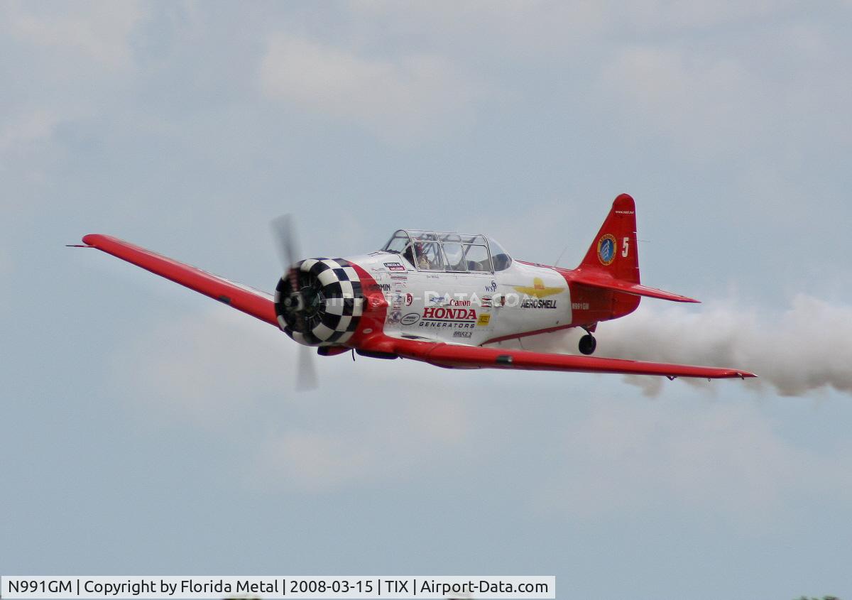 N991GM, 1941 North American AT-6C Texan C/N 88-17575, Aeroshell AT-6