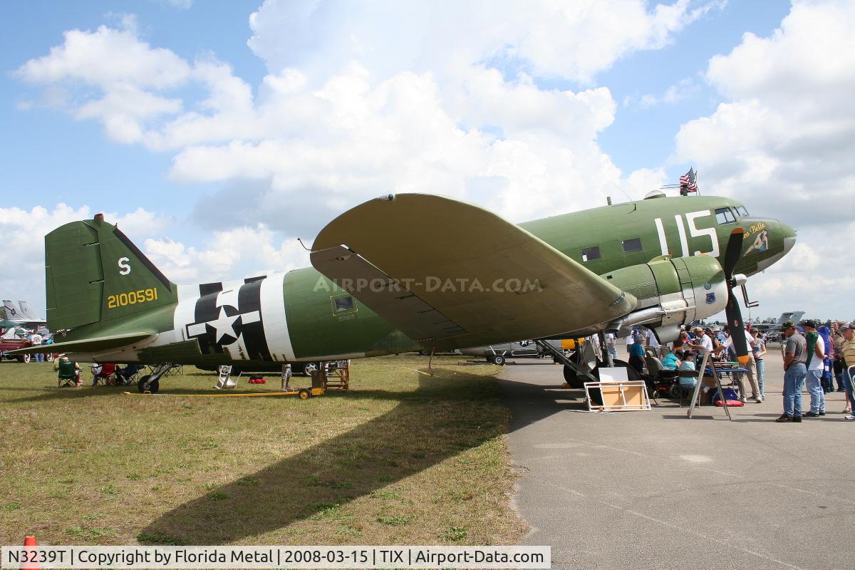 N3239T, 1943 Douglas DC3C-S1C3G (C-47A-65-DL) C/N 19054, C-47 Tico Belle