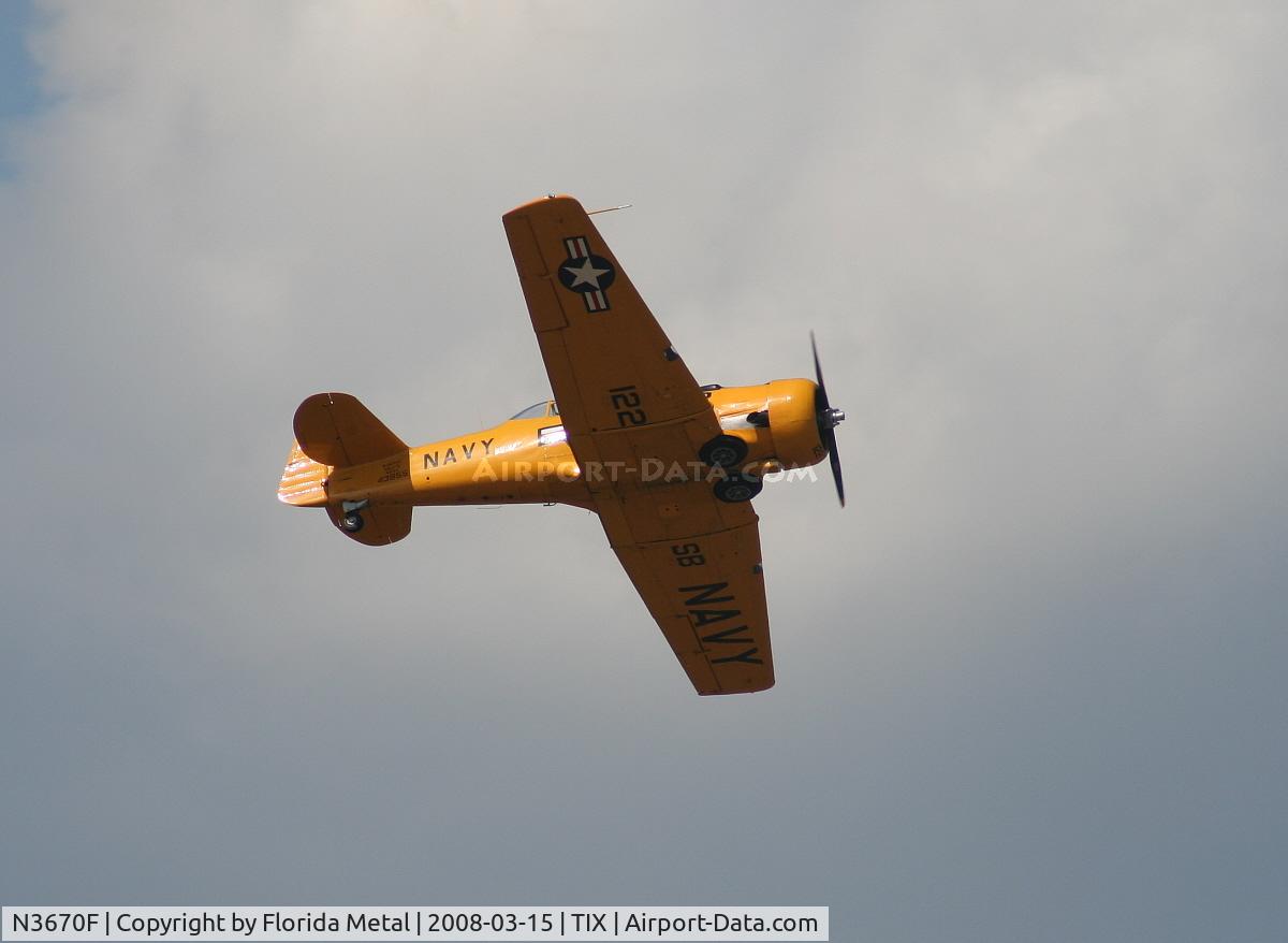 N3670F, North American SNJ-5 Texan Texan C/N 43855, SNJ-5