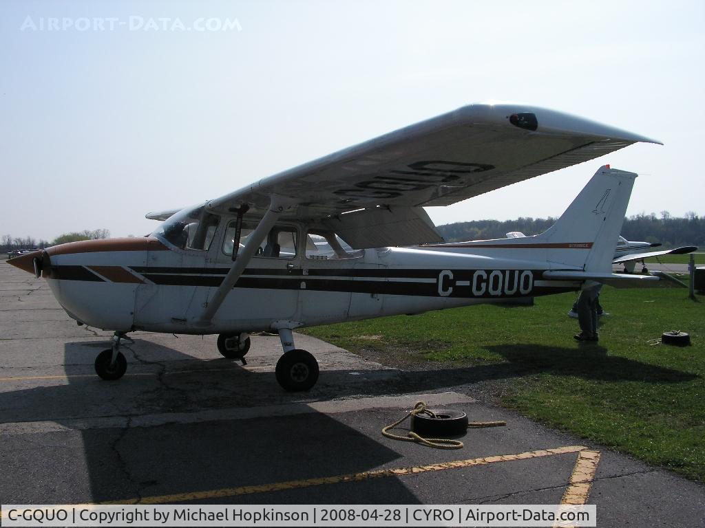 C-GQUO, 1978 Cessna 172N Skyhawk II C/N 17271119, Cessna 172 at Rockliffe April 2008