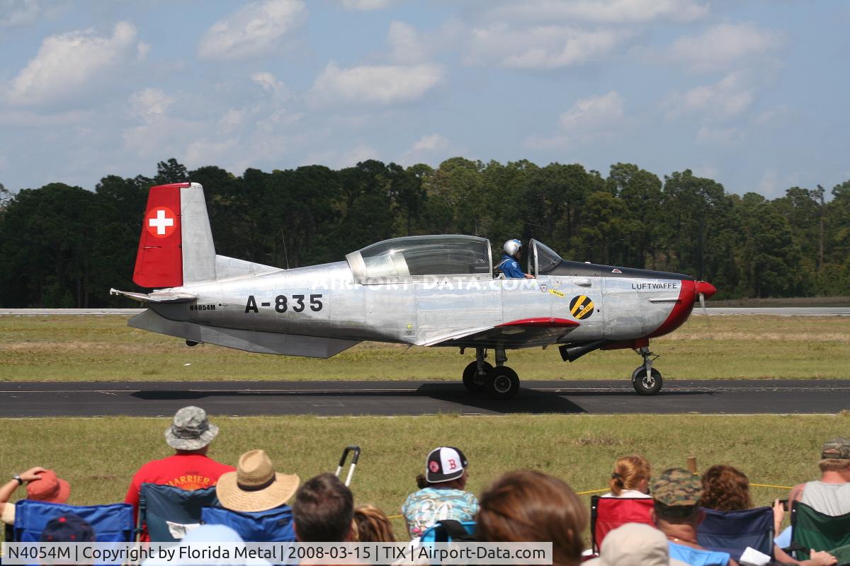 N4054M, 1958 Pilatus P3-05 C/N 473-22, Pilatus P3-05
