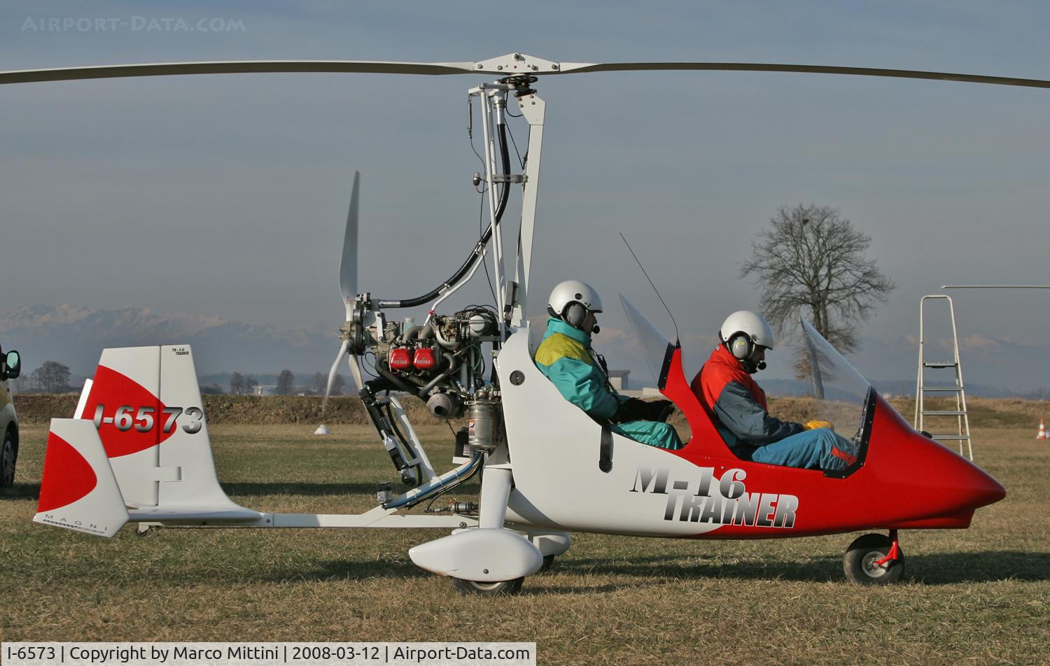 I-6573, Magni Gyro M-16 Tandem Trainer C/N Not found I-6573, On Casaleggio airstripe