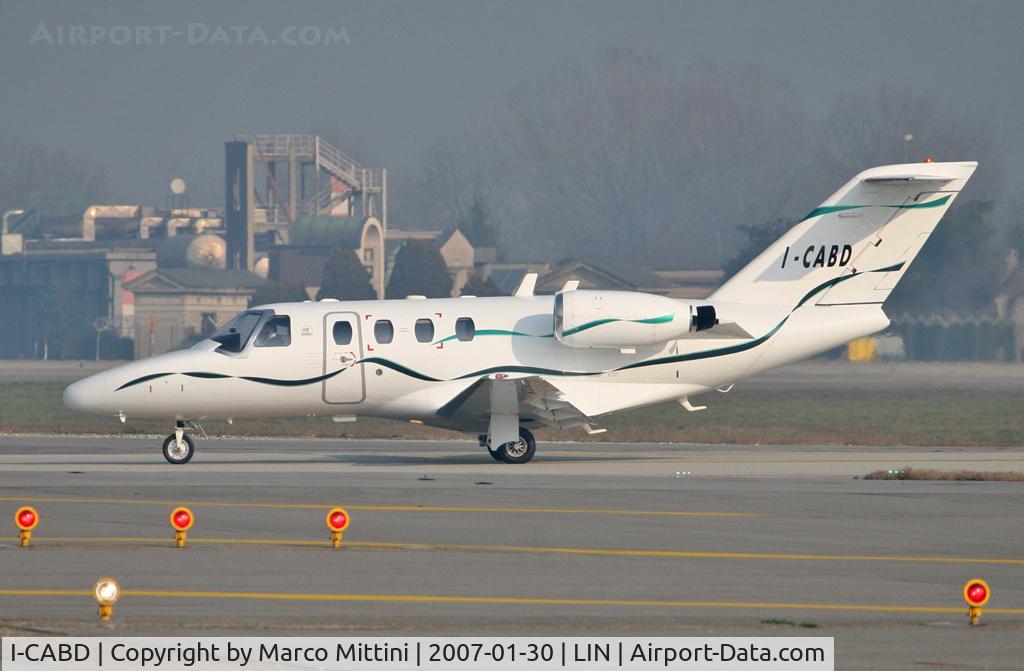 I-CABD, 1999 Cessna 525 CitationJet C/N 525-0354, Departing from Milano Linate