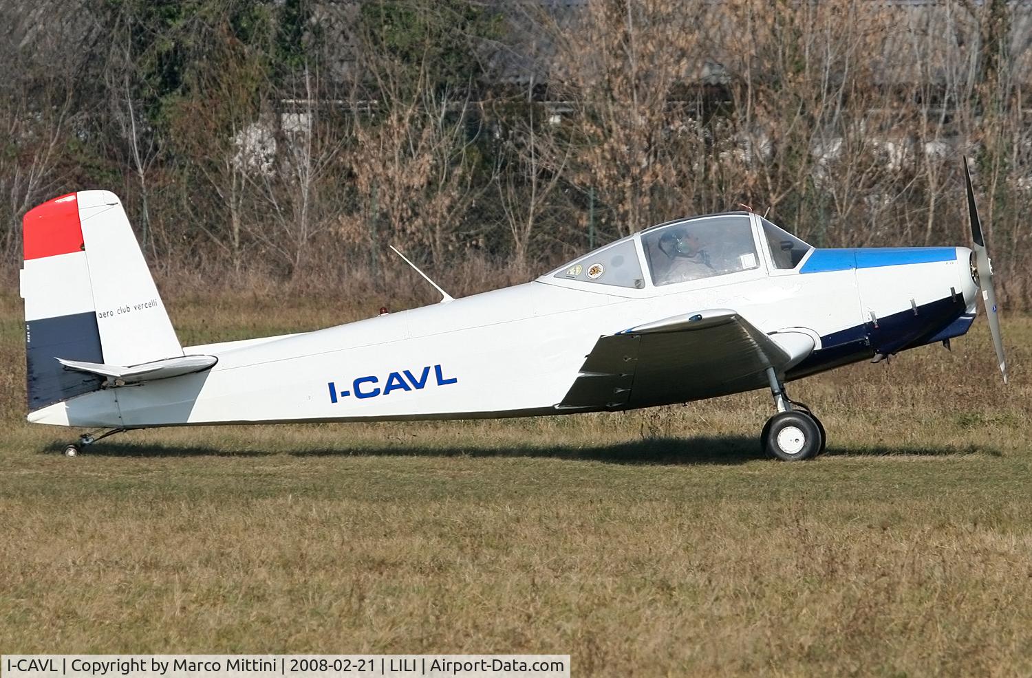 I-CAVL, 1965 Aviamilano P-19 Scricciolo C/N 341, At Vercelli airport