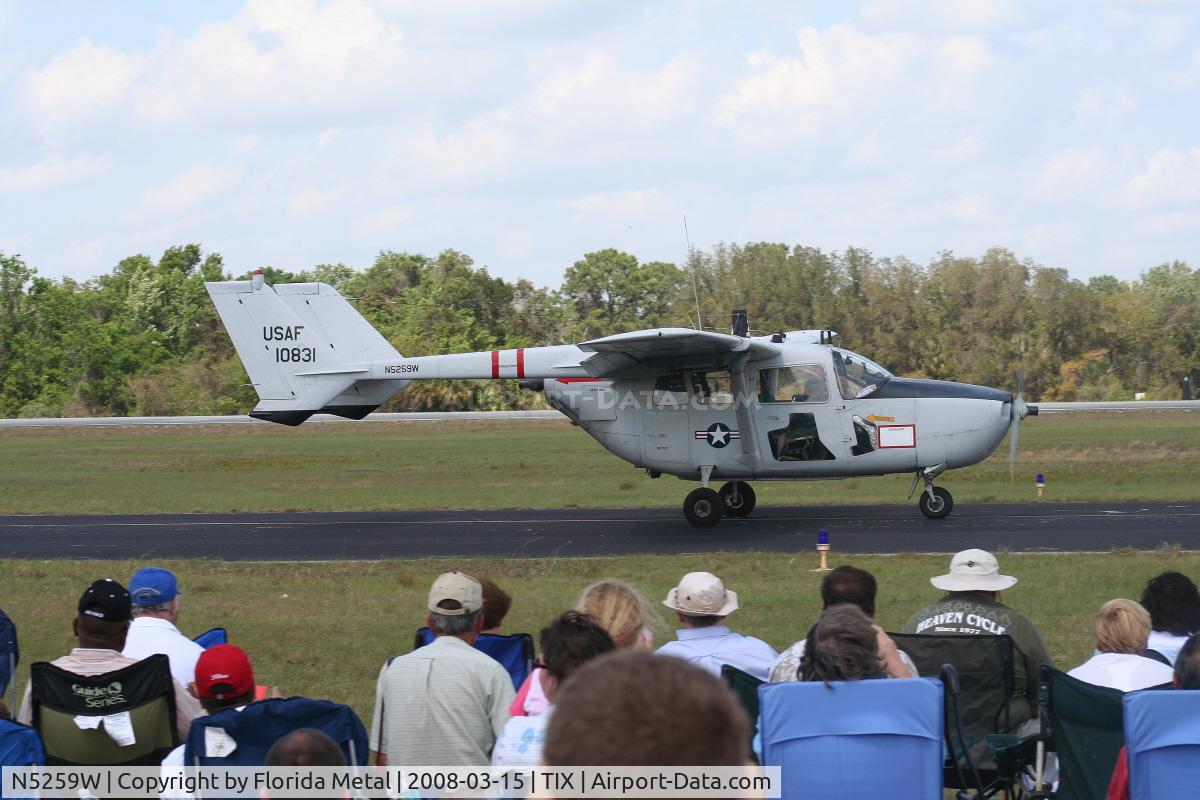 N5259W, 1968 Cessna M337B (O-2A) Super Skymaster C/N 337M-0196 (68-10831), O-2