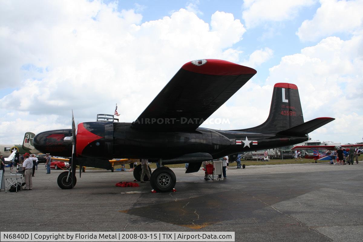 N6840D, 1945 Douglas A-26C Invader C/N 29190, A-26
